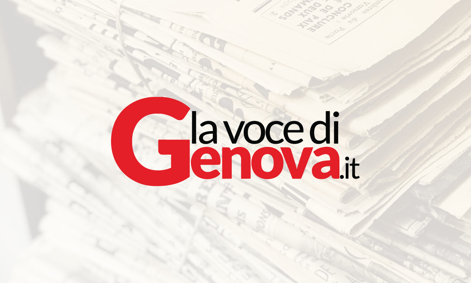 logo testata giornalistica "La voce di Genova"