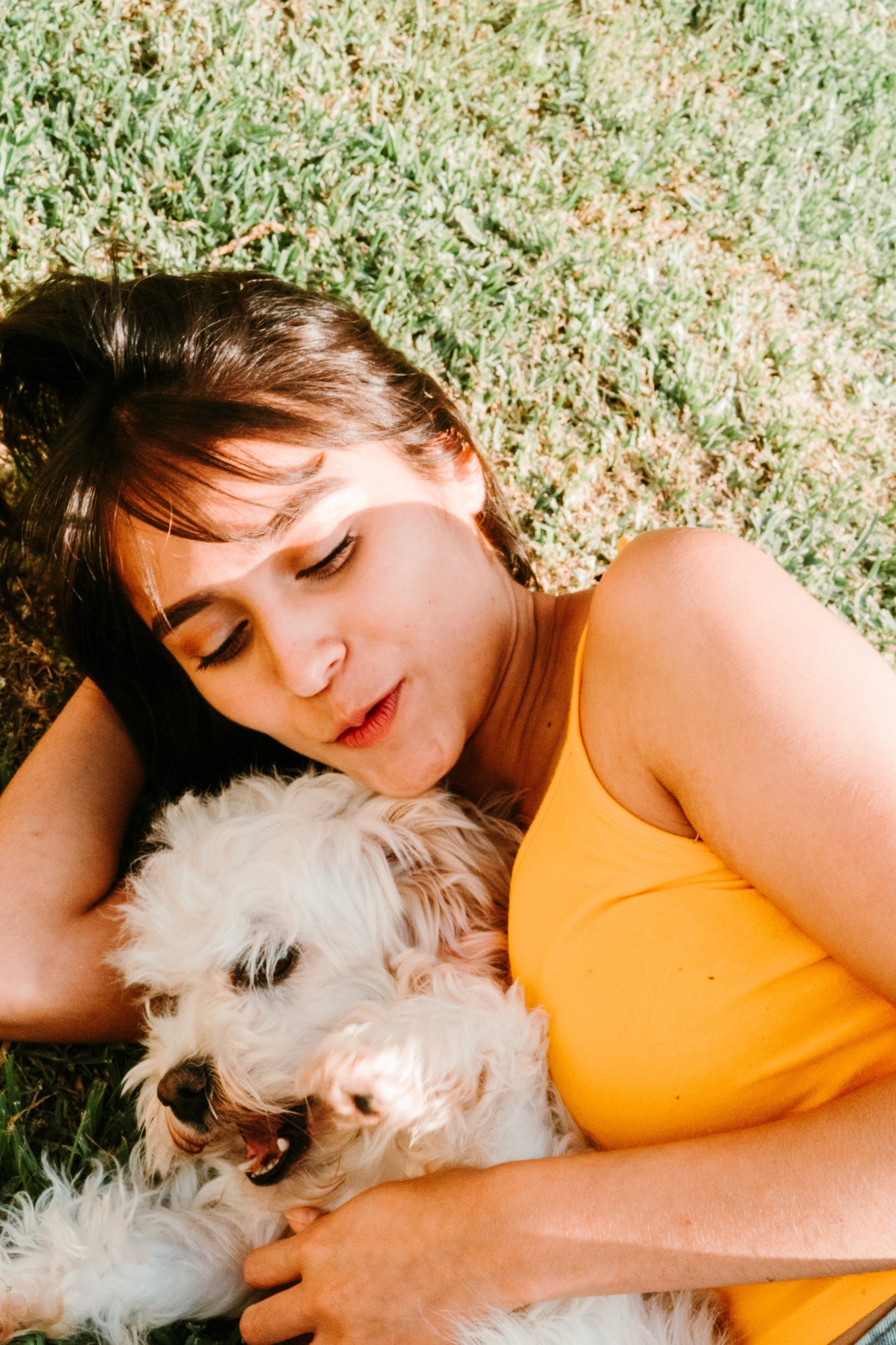 Interagisci con i cuccioli facendo yoga